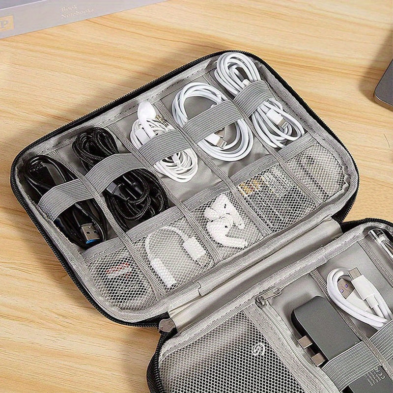 1pc Cable Organizer Case Multi - Tech Accessories Travel Organizer Pouch review and price