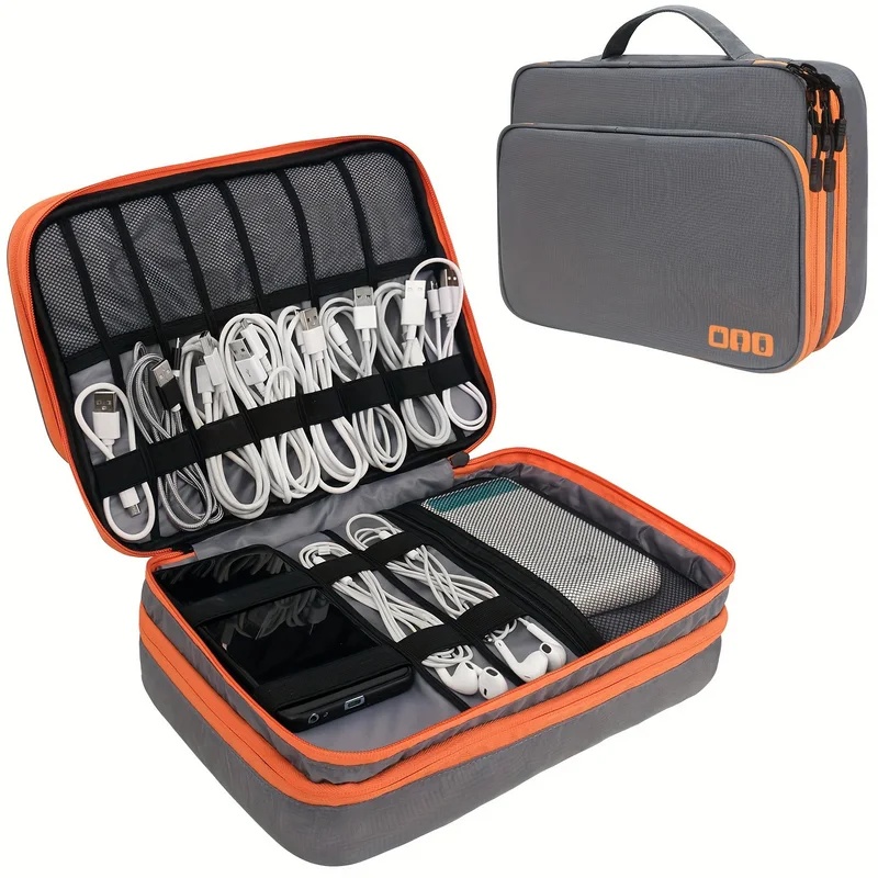 Multi-Layer Electronic Organiz - Tech Accessories Case review and price