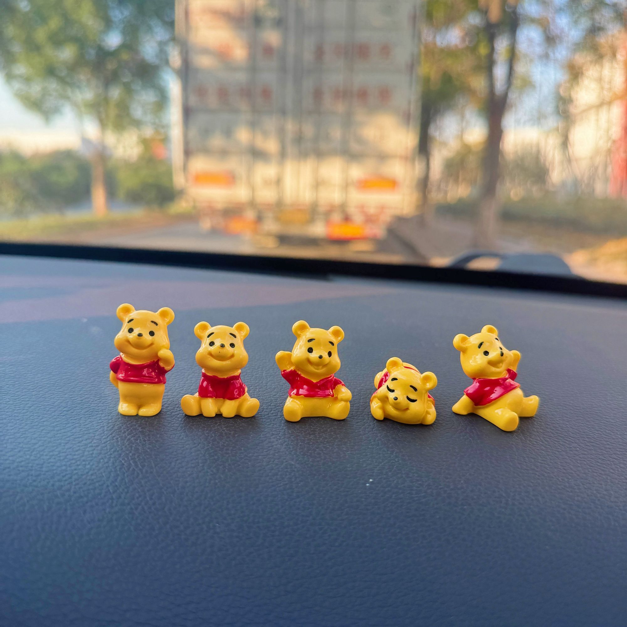 Cute Winnie The Pooh Mini Figu - Tech Car Accessories review and price