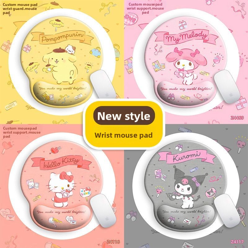 Cute Character Wrist Mouse Pad - Kawaii Tech Accessories review and price