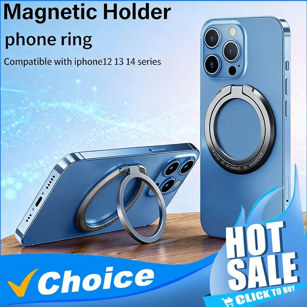 Magnetic Phone Finger Ring Hol - Mobile Tech Accessories review and price